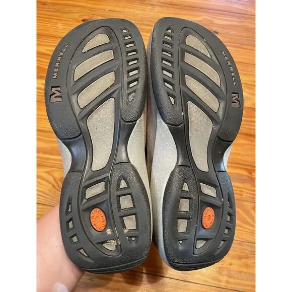 Merrell Primo Moc II Suede Taupe Nubuck Moccasins Size 6 - Picture 10 of 11